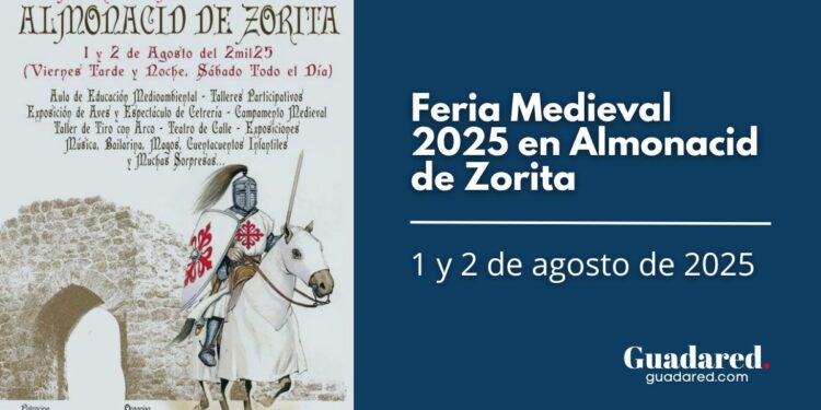 Feria Medieval 2025 en Almonacid de Zorita: plan familiar, cultura y turismo rural en La Alcarria