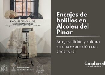 Encajes de bolillos en Alcolea del Pinar: arte, tradición y cultura en una exposición con alma rural
