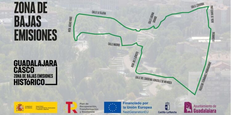 Guadalajara amplía la moratoria de multas en la Zona de Bajas Emisiones hasta abril de 2026
