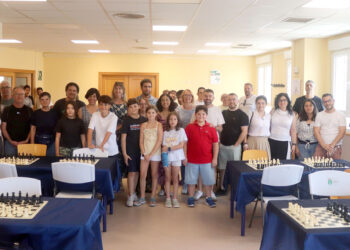El nuevo club de ajedrez cabanillero triunfa con su primer torneo de parejas mixtas en Cabanillas del Campo