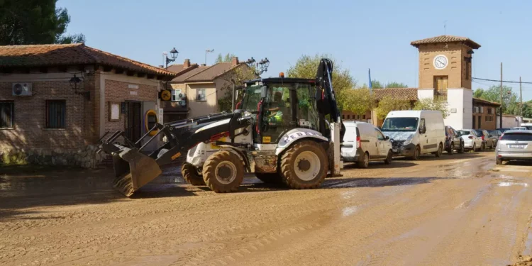 Tormenta eléctrica y granizo en Valdeaveruelo: inundaciones, coches arrastrados y solicitud de zona catastrófica