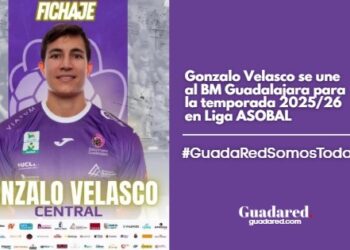 Gonzalo Velasco se une al BM Guadalajara para la temporada 2025/26 en Liga ASOBAL