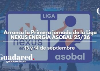 Arranca la Primera jornada de la Liga NEXUS ENERGÍA ASOBAL 25/26 el 13 y 14 de septiembre con grandes novedades