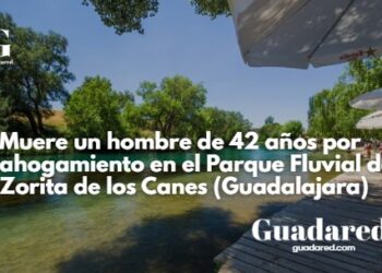 Muere un hombre de 42 años por ahogamiento en el Parque Fluvial de Zorita de los Canes (Guadalajara)