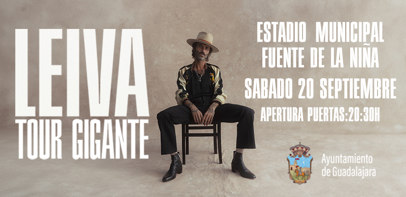 Los conciertos de Ferias en la Fuente de la Niña con Leiva, Fangoria y María Becerra prometen emociones únicas en Guadalajara