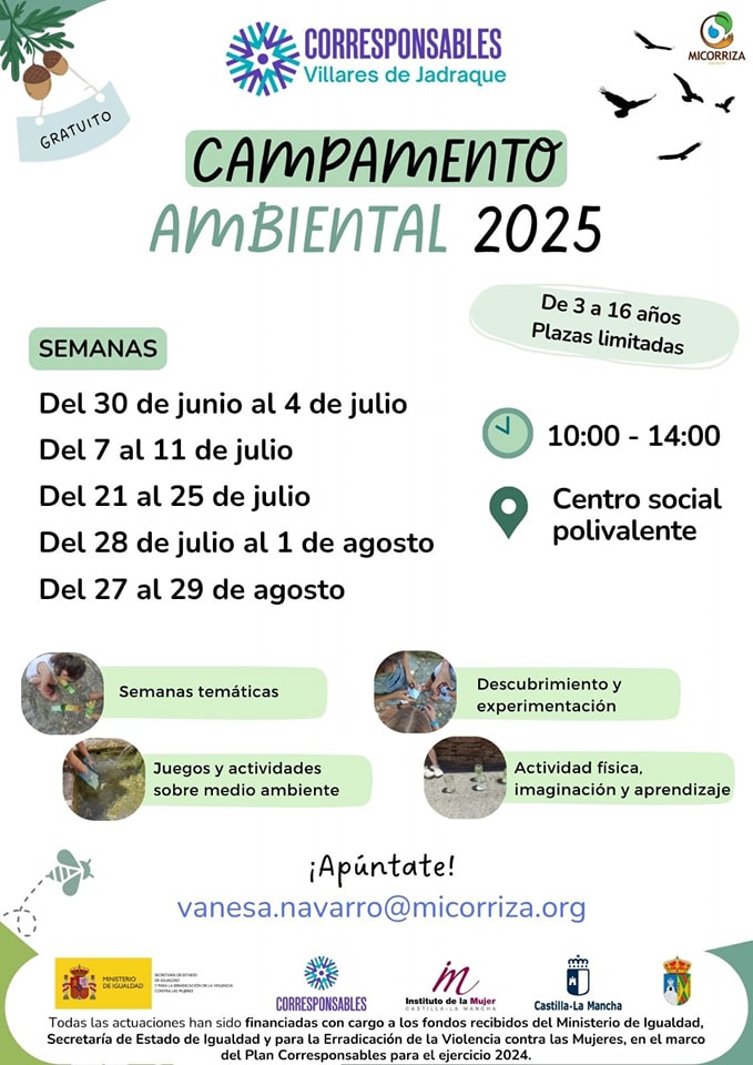 Micorriza impulsa el contacto con la naturaleza con sus Campamentos Ambientales en la provincia de Guadalajara