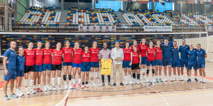 Concentración de la Selección Española Femenina de Voleibol en Guadalajara antes del Mundial 2025