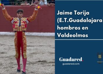 Jaime Torija a hombros en Valdeolmos