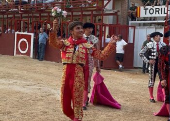 Jaime Torija a hombros en Tielmes