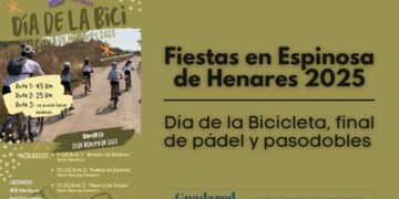 Día de la Bicicleta, final de pádel y pasodobles | Fiestas en Espinosa de Henares 2025