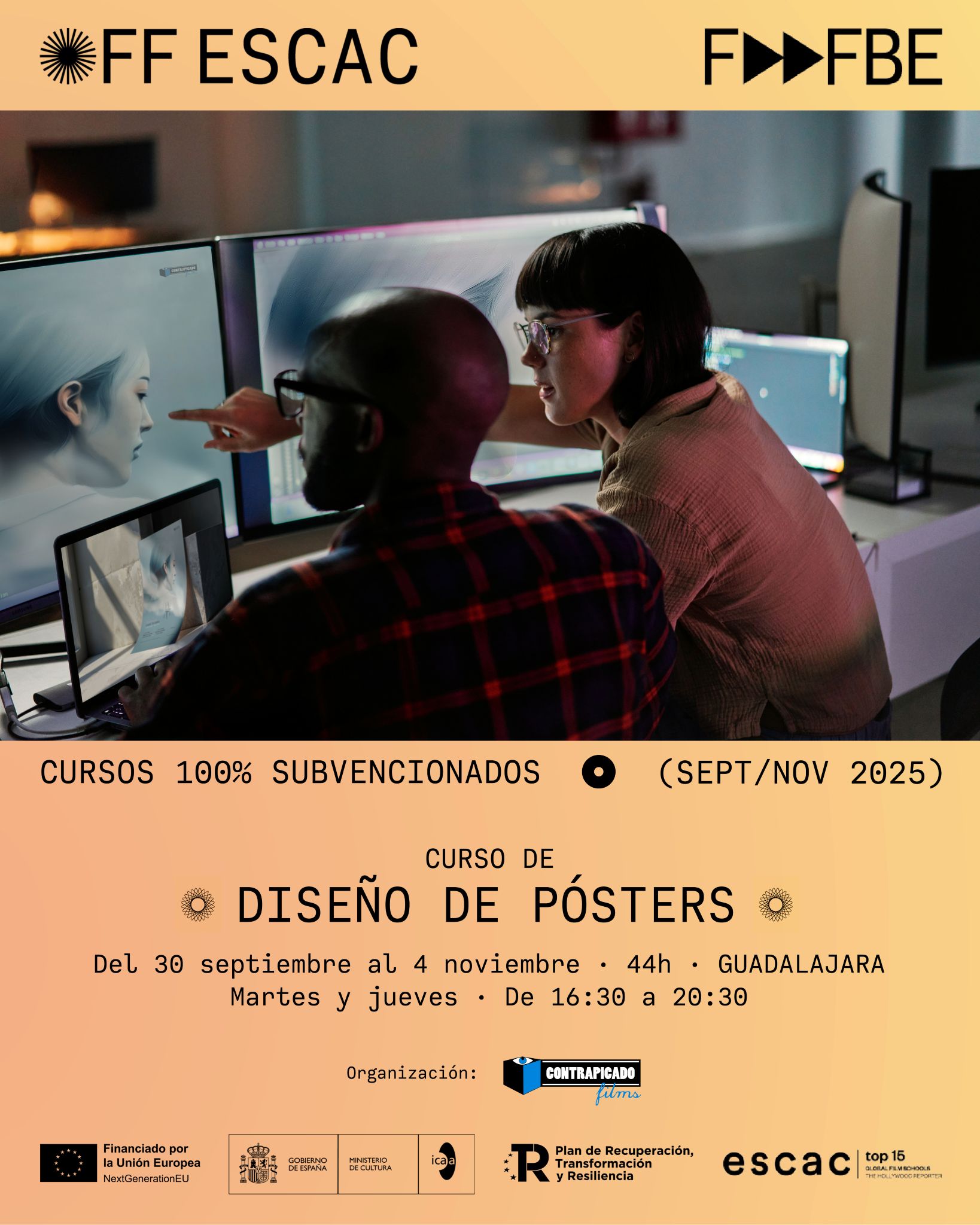 Curso de Diseño de Pósters