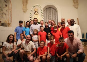 Paco Núñez inaugura las Fiestas Patronales de Tamajón en la Ermita de la Virgen de los Enebrales