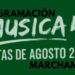 Fiestas de Agosto 2025 en Marchamalo: cartel musical completo y conciertos en La Cubierta del Ferial