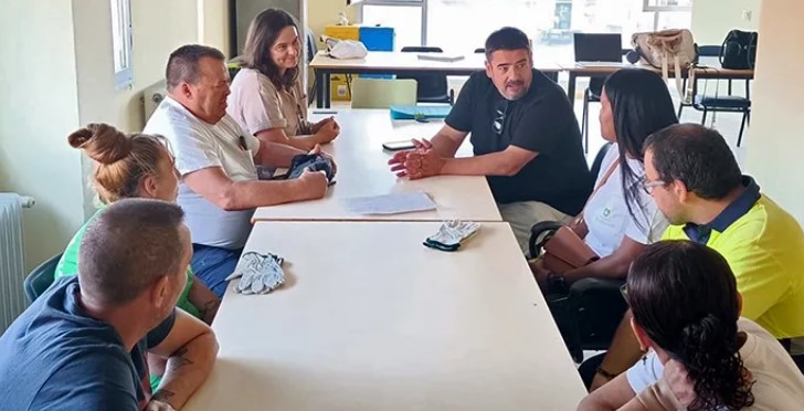 Comienzan a trabajar las primeras personas desempleadas contratadas a través del Plan de Empleo en Marchamalo