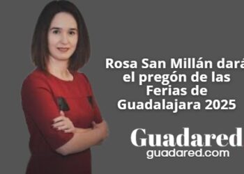 Rosa San Millán será la pregonera oficial de las Ferias y Fiestas de Guadalajara 2025 en el Teatro Buero Vallejo