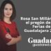 Rosa San Millán será la pregonera oficial de las Ferias y Fiestas de Guadalajara 2025 en el Teatro Buero Vallejo