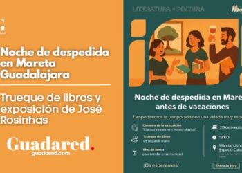 Noche de despedida en Mareta Guadalajara: trueque de libros y exposición de José Rosinhas