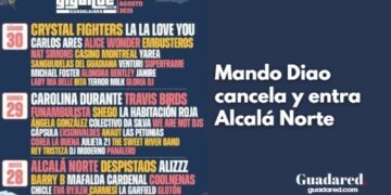 Cambio en Festival Gigante 2025: Alcalá Norte sustituye a Mando Diao