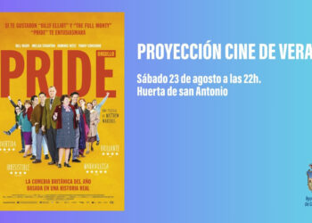 Proyección de la película “Pride” este sábado en el Parque Huerta de San Antonio de Guadalajara