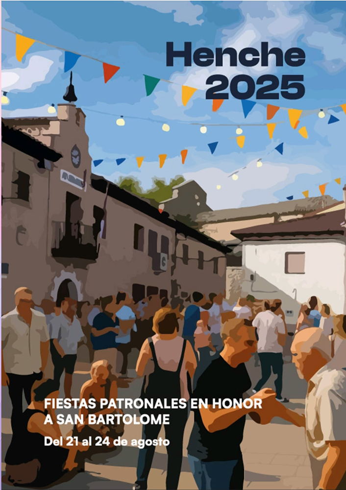Henche vivirá sus Fiestas Patronales 2025 en honor a San Bartolomé del 21 al 24 de agosto