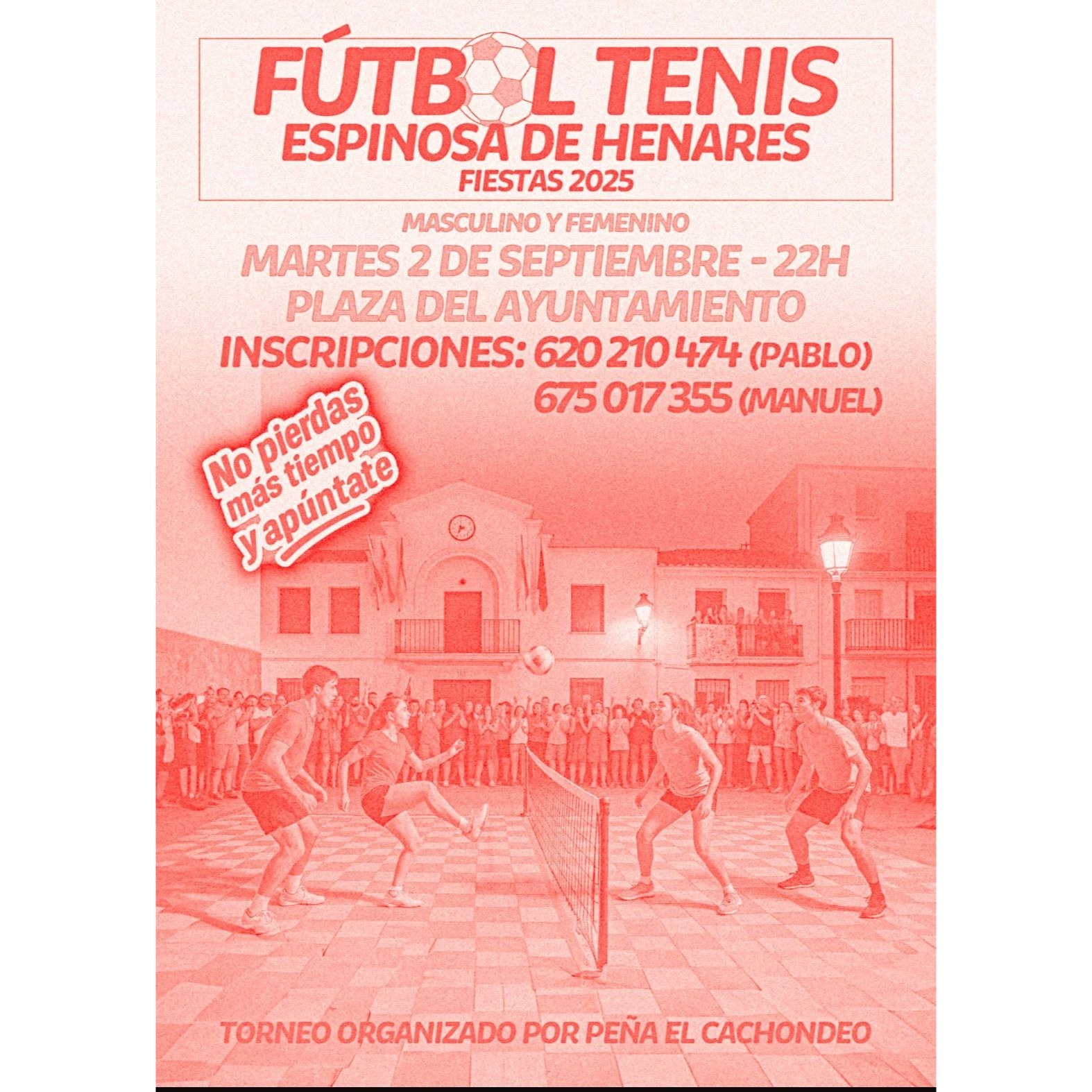Fútbol tenis en Espinosa de Henares