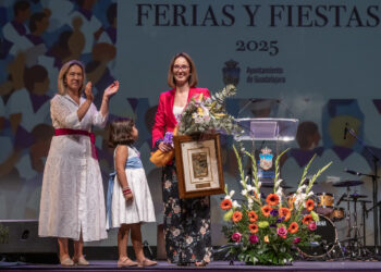 Así fue el pregón de las Ferias de Guadalajara 2025: Rosa San Millán, voz y corazón de la ciudad