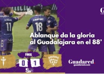 Gol in extremis: el CD Guadalajara vence al Celta Fortuna y logra su primera victoria en Primera Federación