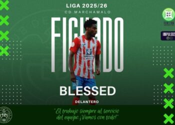 Blessed Njuare, fichaje del CD Marchamalo para reforzar el ataque en la nueva temporada