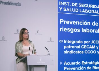 Castilla-La Mancha crea el Instituto Regional de Seguridad y Salud Laboral para reducir la siniestralidad en el trabajo