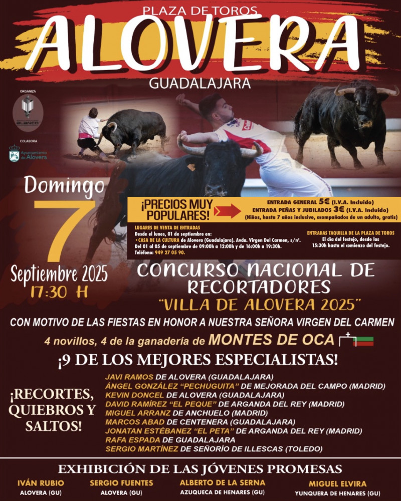 Alovera celebra sus fiestas más especiales con el 60 aniversario de las peñas