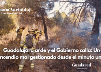 Guadalajara arde y el Gobierno calla: Un incendio mal gestionado desde el minuto uno