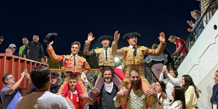 Éxito rotundo en El Casar con una gran novillada de Polo Saiz