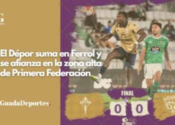 El CD Guadalajara logra un empate en Ferrol y suma 10 puntos en su estreno en Primera Federación