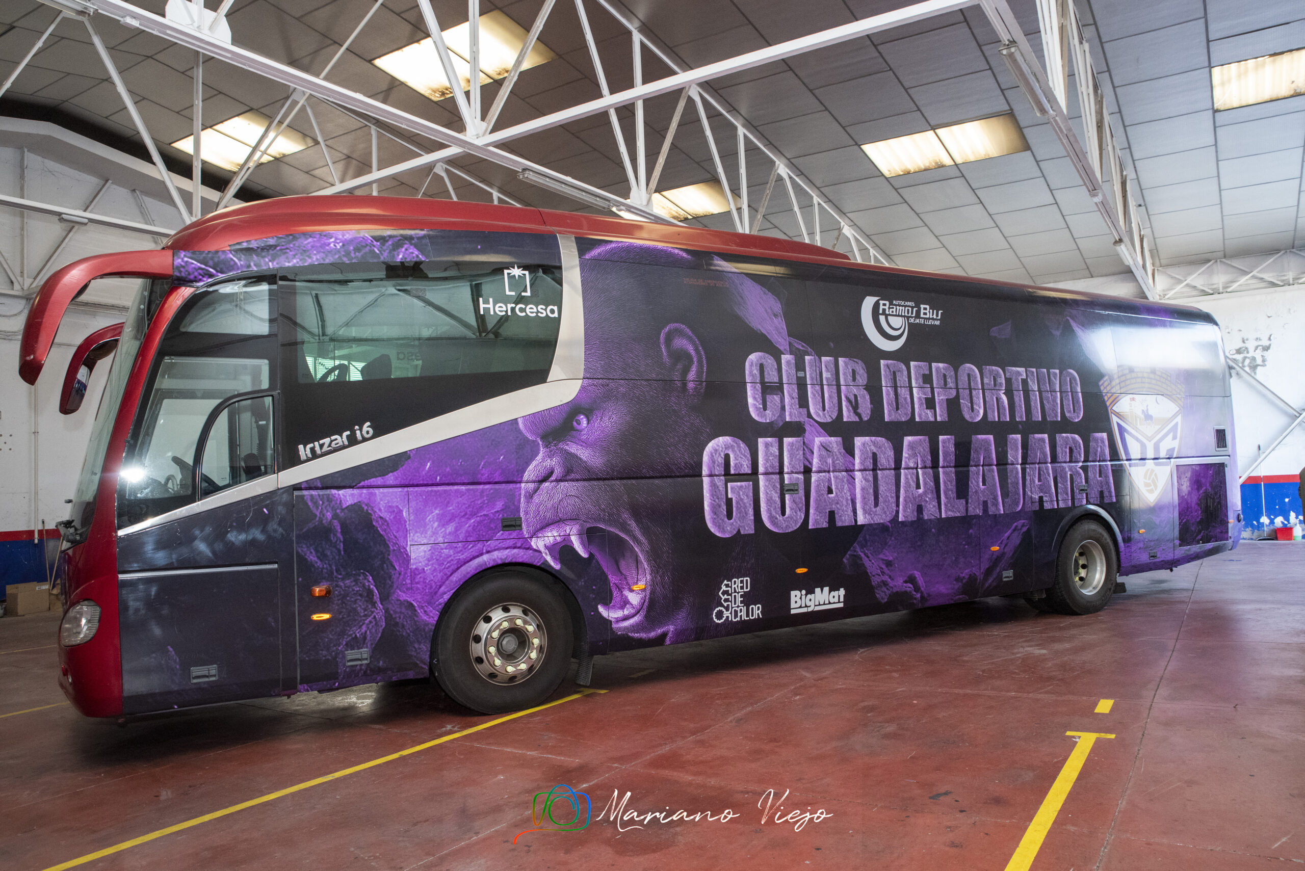 El Dépor estrena “La Bestia”, el nuevo autobús oficial del C.D. Guadalajara