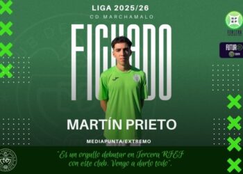 El CD Marchamalo apuesta por el talento joven: llega Martín Prieto