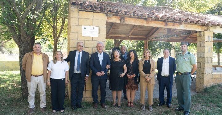 La Diputación de Guadalajara recupera la zona recreativa de Villel de Mesa con una inversión de 106.000 euros tras la DANA