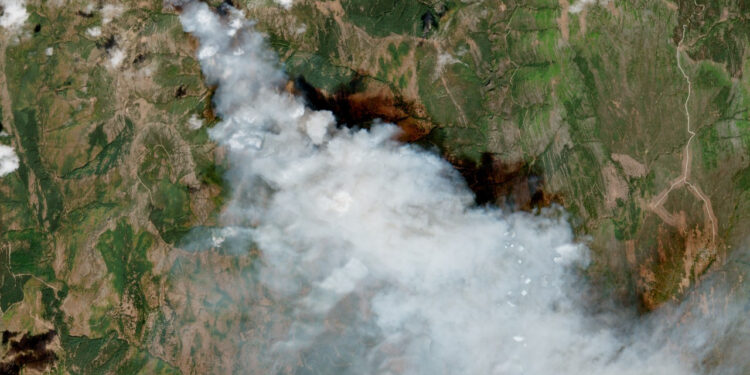 El incendio de Peñalba de la Sierra arrasa 550 hectáreas en el Pico del Lobo y desata críticas por la falta de medios en Guadalajara