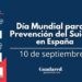 10 de septiembre: Día Mundial para la Prevención del Suicidio en España