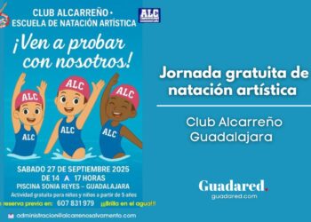Jornada gratuita de natación artística en Guadalajara con el Club Alcarreño de Salvamento y Socorrismo