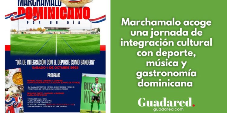Marchamalo acoge una jornada de integración cultural con deporte, música y gastronomía dominicana