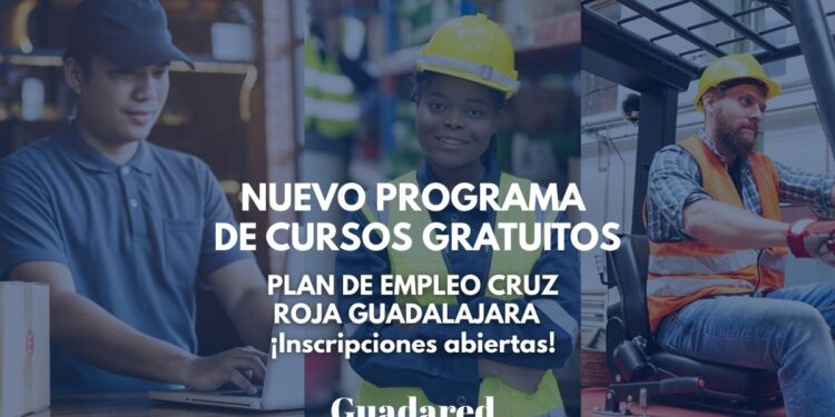 Cruz Roja Guadalajara lanza su programación de cursos GRATUITOS de otoño 2025 para mejorar la empleabilidad