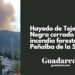 Incendio forestal Peñalba de la Sierra: evolución, cierre del Hayedo de Tejera Negra y medidas de seguridad