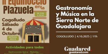 Equinoccio de Otoño 2025 en Cogolludo: Gastronomía y Música en la Sierra Norte de Guadalajara
