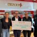 La Guardia Civil de Guadalajara entrega 1.500 € a la Fundación NIPACE