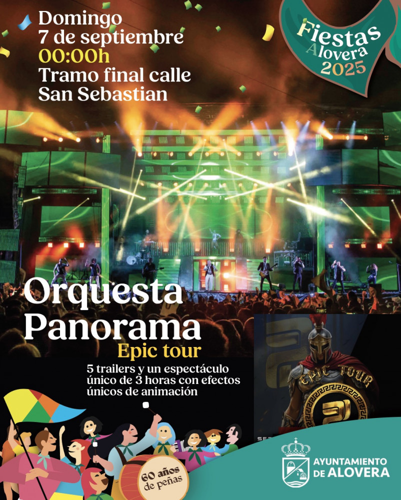 Alovera celebra sus fiestas más especiales con el 60 aniversario de las peñas