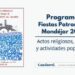 Fiestas Patronales Mondéjar 2025: programa completo en honor al Cristo del Calvario