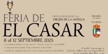 Feria Taurina El Casar 2025: homenaje a Carla Otero, novilladas y festejos populares