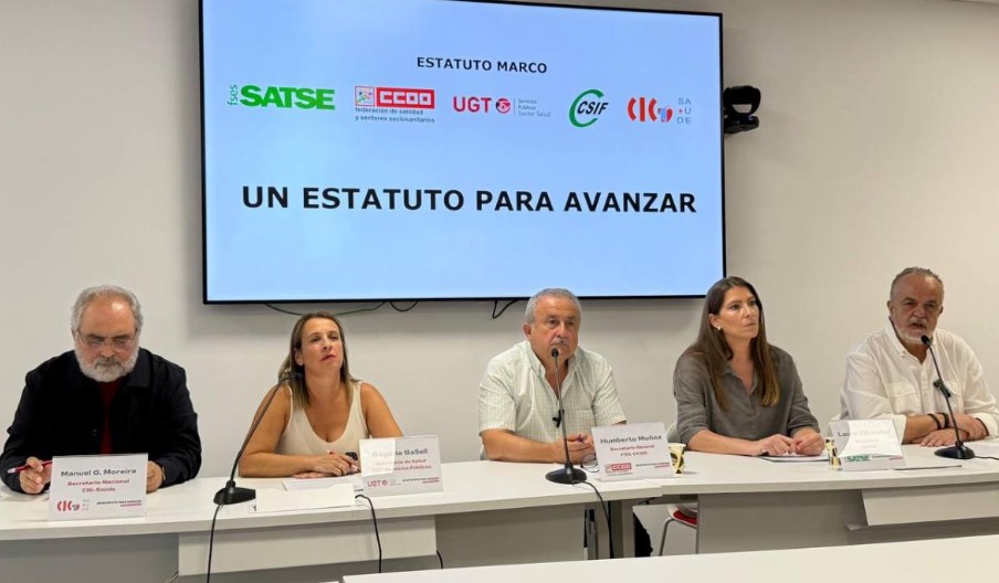 Sanitarios de Castilla-La Mancha se movilizan el 16 de septiembre por el bloqueo del Estatuto Marco del SNS
