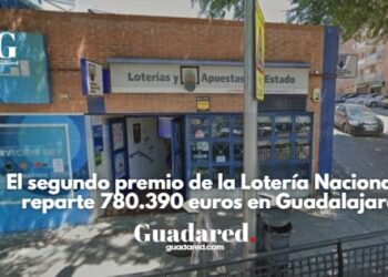 El segundo premio de la Lotería Nacional reparte 780.390 euros en Guadalajara
