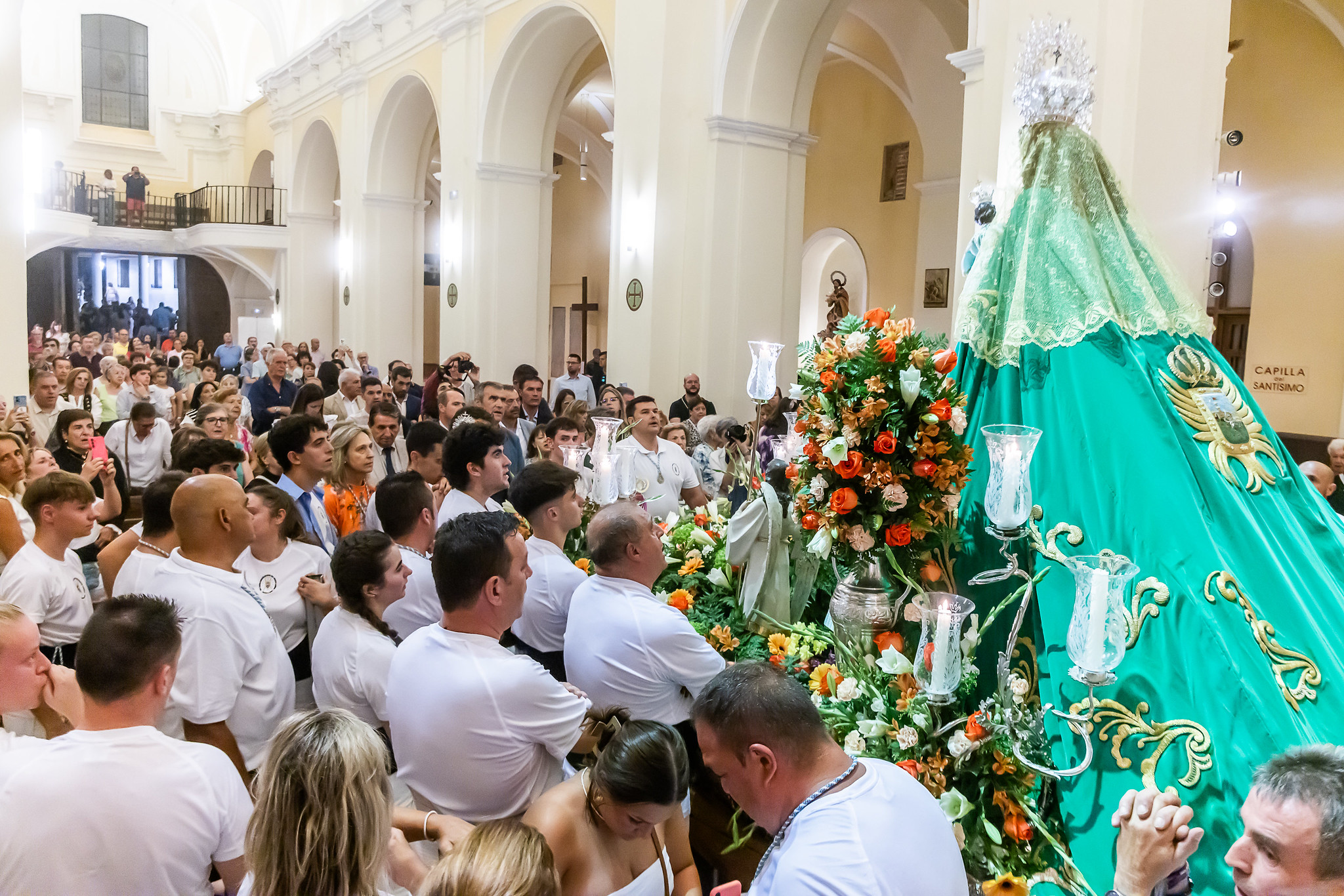 Guadalajara inicia los actos religiosos en honor a la Virgen de la Antigua con un solemne traslado